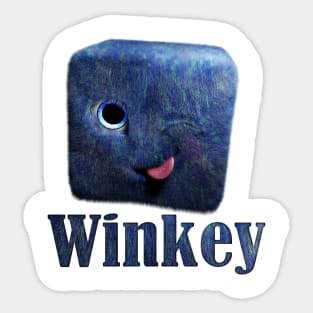 Wink Sticker